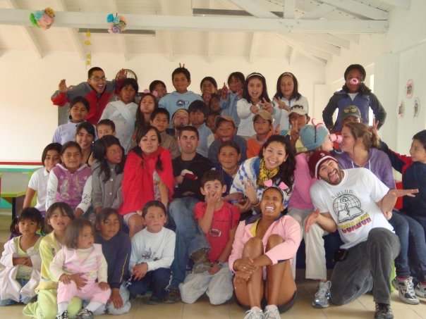 sahlud with the kids