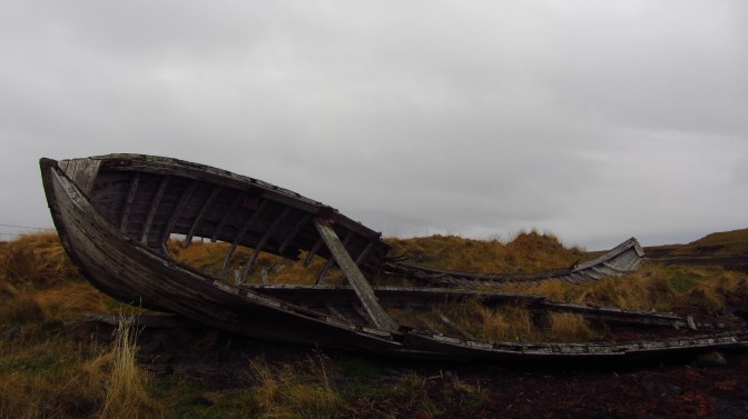 Shipwreck on Flatey